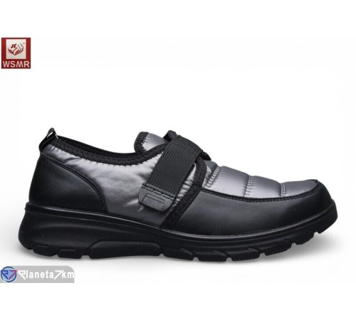 Туфлі жіночі на весну/осінь (8 пар р.36-41) графіт  "WSMR"