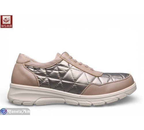Туфлі жіночі на весну/осінь (8 пар р.36-41) коричневий  "WSMR"