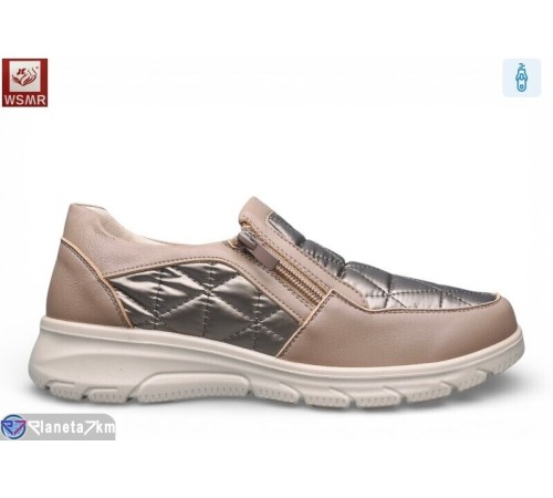 Туфлі жіночі на весну/осінь (8 пар р.36-41) коричневий  "WSMR"