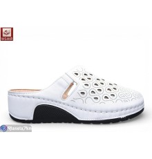 Шлепки жіночі на літо (8 пар р.36-41) білий  "WSMR"