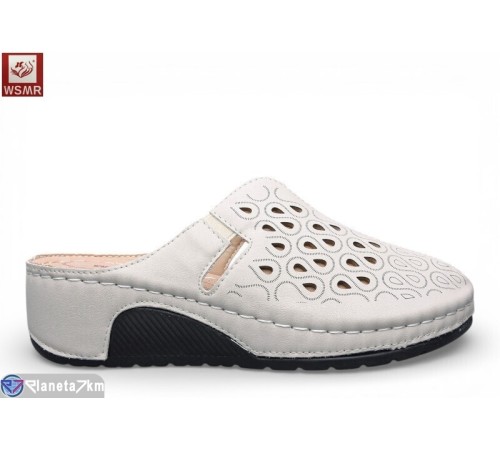 Шлепки жіночі на літо (8 пар р.36-41) бежевий  "WSMR"