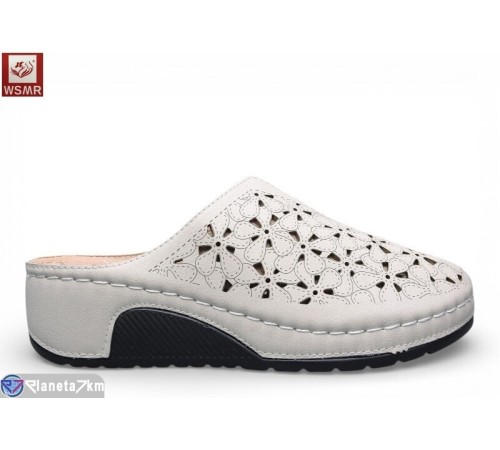 Шлепки жіночі на літо (8 пар р.36-41) бежевий  "WSMR"