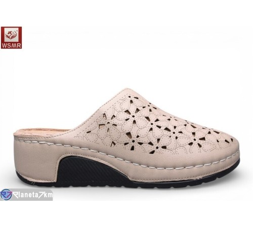 Шлепки жіночі на літо (8 пар р.36-41) коричневий  "WSMR"