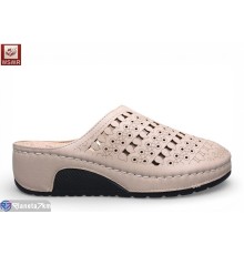 Шлепки жіночі на літо (8 пар р.36-41) коричневий  "WSMR"