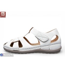 Босоніжки жіночі на літо (8 пар р.36-41) білий  "WSMR"