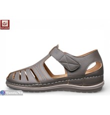 Босоніжки жіночі на літо (8 пар р.36-41) коричневий  "WSMR"