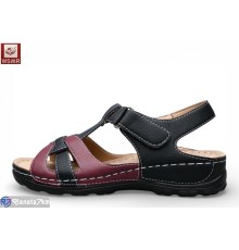 Босоніжки жіночі на літо (8 пар р.37-42) чорний  "WSMR"