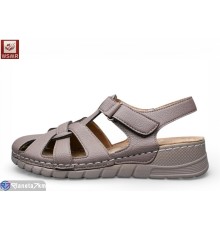 Босоніжки жіночі на літо (8 пар р.37-42) коричневий  "WSMR"