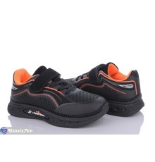 Дитячі кросівки на весну/осінь (8 пар р.31-36) чорний  "Normashoes"