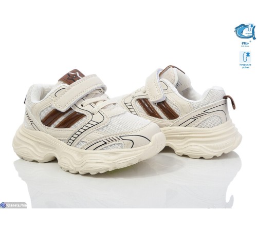Дитячі кросівки на весну/осінь (8 пар р.27-32) бежевий  "Normashoes"