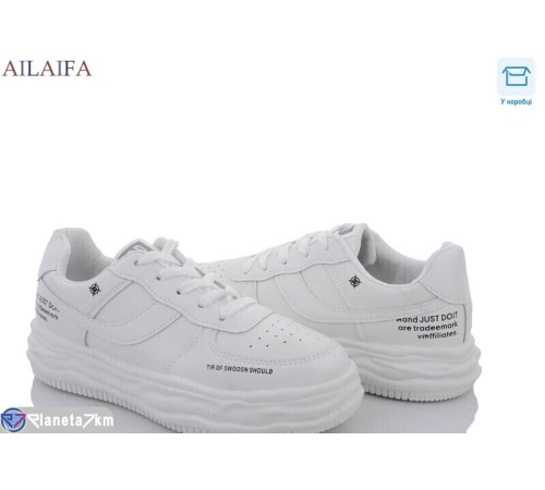 Кросівки жіночі на весну/осінь (8 пар р.36-41) білий  "Latifa"