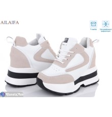 Снікерси жіночі на весну/осінь (8 пар р.36-40) білий  "Latifa"