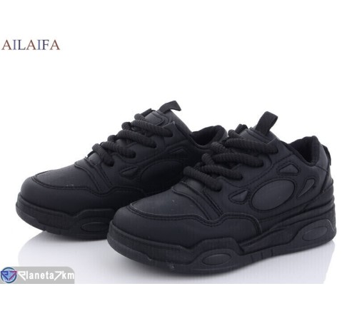 Кросівки жіночі на весну/осінь (8 пар р.36-41) чорний  "Latifa"