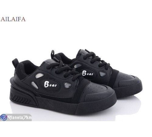 Кросівки жіночі на весну/осінь (8 пар р.36-41) чорний  "Latifa"