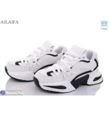 Кросівки жіночі на весну/осінь (6 пар р.36-41) білий  "Latifa"