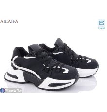 Кросівки жіночі на весну/осінь (6 пар р.36-41) чорний  "Latifa"