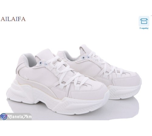 Кросівки жіночі на весну/осінь (6 пар р.36-41) білий  "Latifa"