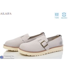 Туфлі жіночі на весну/осінь (8 пар р.36-41) сірий  "Latifa"