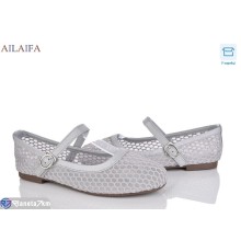 Балетки жіночі на літо (8 пар р.36-41) сірий  "Latifa"