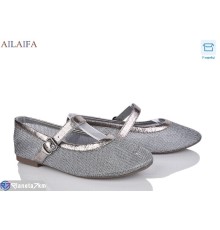 Балетки жіночі на літо (8 пар р.36-41) срібний  "Latifa"