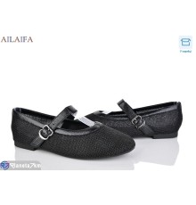 Балетки жіночі на літо (8 пар р.36-41) чорний  "Latifa"