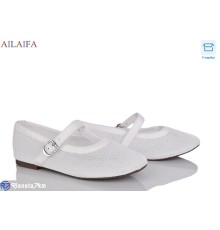 Балетки жіночі на літо (8 пар р.36-41) білий  "Latifa"