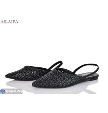 Босоніжки жіночі на літо (8 пар р.36-41) чорний  "Latifa"