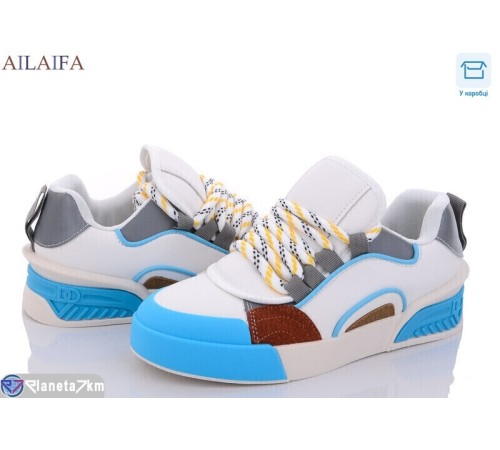 Кросівки жіночі на весну/осінь (6 пар р.36-41) білий  "Latifa"