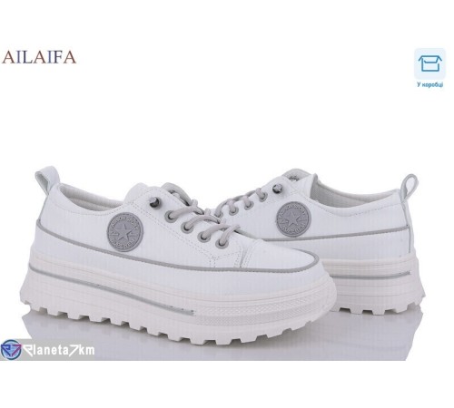 Кросівки жіночі на весну/осінь (6 пар р.36-41) білий  "Latifa"