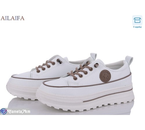 Кросівки жіночі на весну/осінь (6 пар р.36-41) білий  "Latifa"