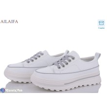 Кросівки жіночі на весну/осінь (6 пар р.36-41) білий  "Latifa"