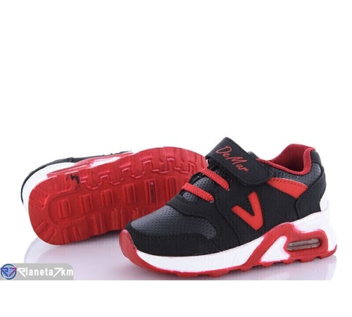 Дитячі кросівки на весну/осінь (8 пар р.26-30) чорний  "MURMUR"