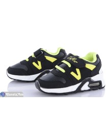 Дитячі кросівки на весну/осінь (8 пар р.26-30) чорний  "MURMUR"