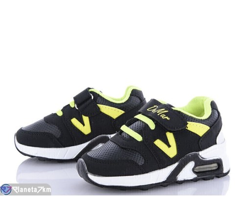 Дитячі кросівки на весну/осінь (8 пар р.26-30) чорний  "MURMUR"