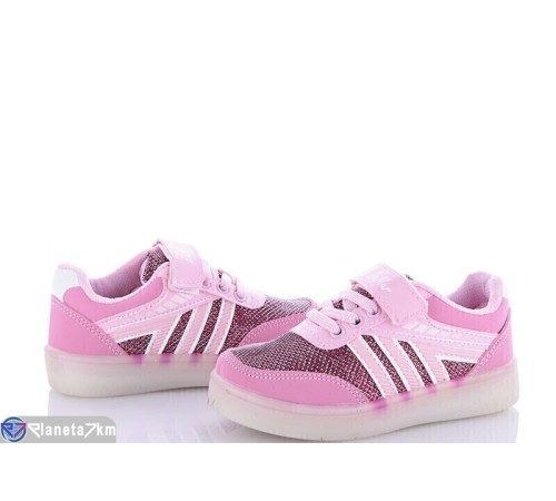 Дитячі кросівки на весну/осінь (8 пар р.22-25) рожевий  "MURMUR"