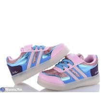 Дитячі кросівки на весну/осінь (8 пар р.26-30) блакитний  "MURMUR"