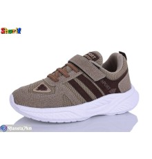 Дитячі кросівки на весну/осінь (8 пар р.31-35) коричневий  "Sharif"