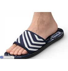 Шлепки чоловічі на літо (6 пар р.40-45) синій  "Kalabok"