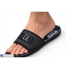 Шлепки чоловічі на літо (6 пар р.40-45) чорний  "Kalabok"