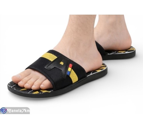 Шлепки чоловічі на літо (6 пар р.40-45) чорний  "Kalabok"