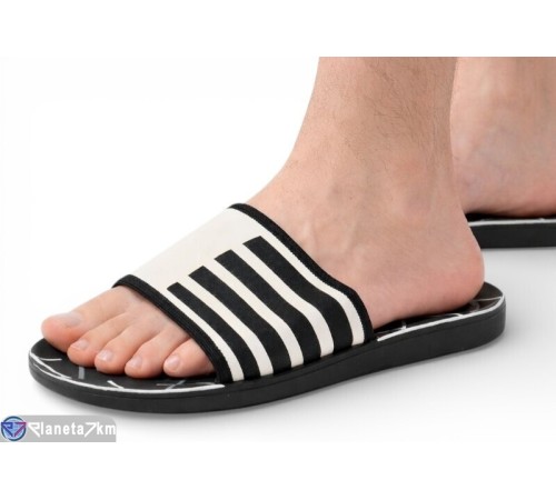 Шлепки чоловічі на літо (6 пар р.40-45) білий  "Kalabok"