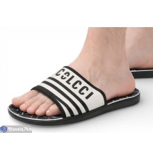 Шлепки чоловічі на літо (6 пар р.40-45) білий  "Kalabok"