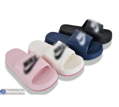 Шлепки жіночі на літо (12 пар р.36-41) мікс  "LUXORIS"