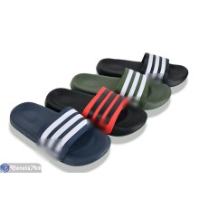 Шлепки чоловічі на літо (12 пар р.40-45) мікс  "LUXORIS"