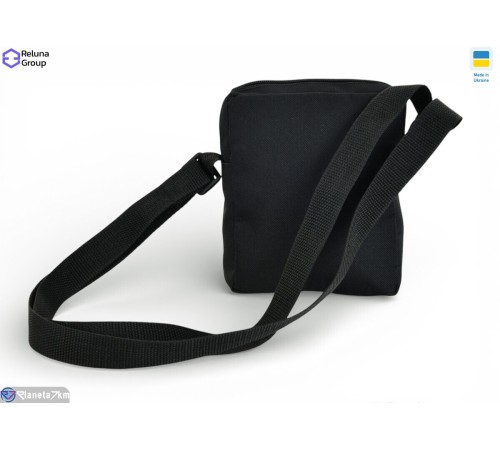 Сумка чоловіча 17*13*4 см,  чорний  "Raluka"