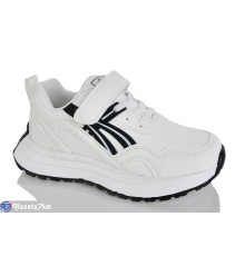 Дитячі кросівки на весну/осінь (8 пар р.32-37) білий  "Lilin"