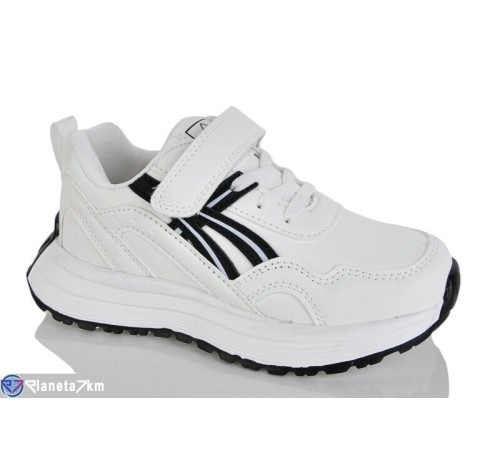 Дитячі кросівки на весну/осінь (8 пар р.32-37) білий  "Lilin"