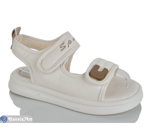 Дитячі босоніжки на літо (8 пар р.32-37) бежевий  "Lilin"