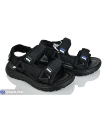 Сандалі дитячі на літо (12 пар р.32-37) чорний  "Lilin"