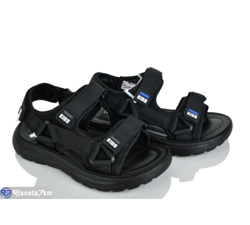 Сандалі дитячі на літо (12 пар р.32-37) чорний  "Lilin"